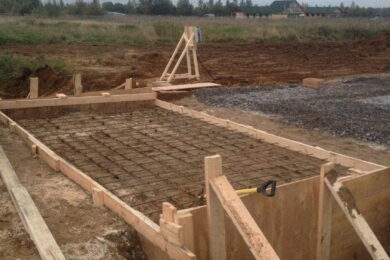 Цены на фундамент и монолитные работы