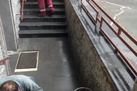 Гранитное крыльцо, Московский пр.