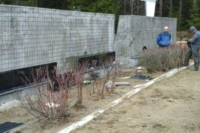 Укладка мрамора